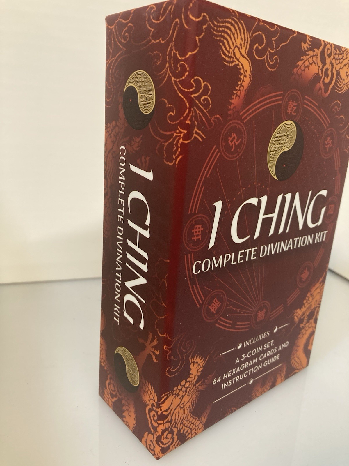 I Ching Complete Divination Kit: A 3-Coin Set, 64 Hexagram Cards and Instruction
