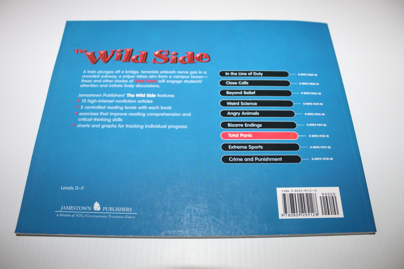 The Wild Side Critical Reading Series 3-Book Set: Bizarre Endings, Extreme