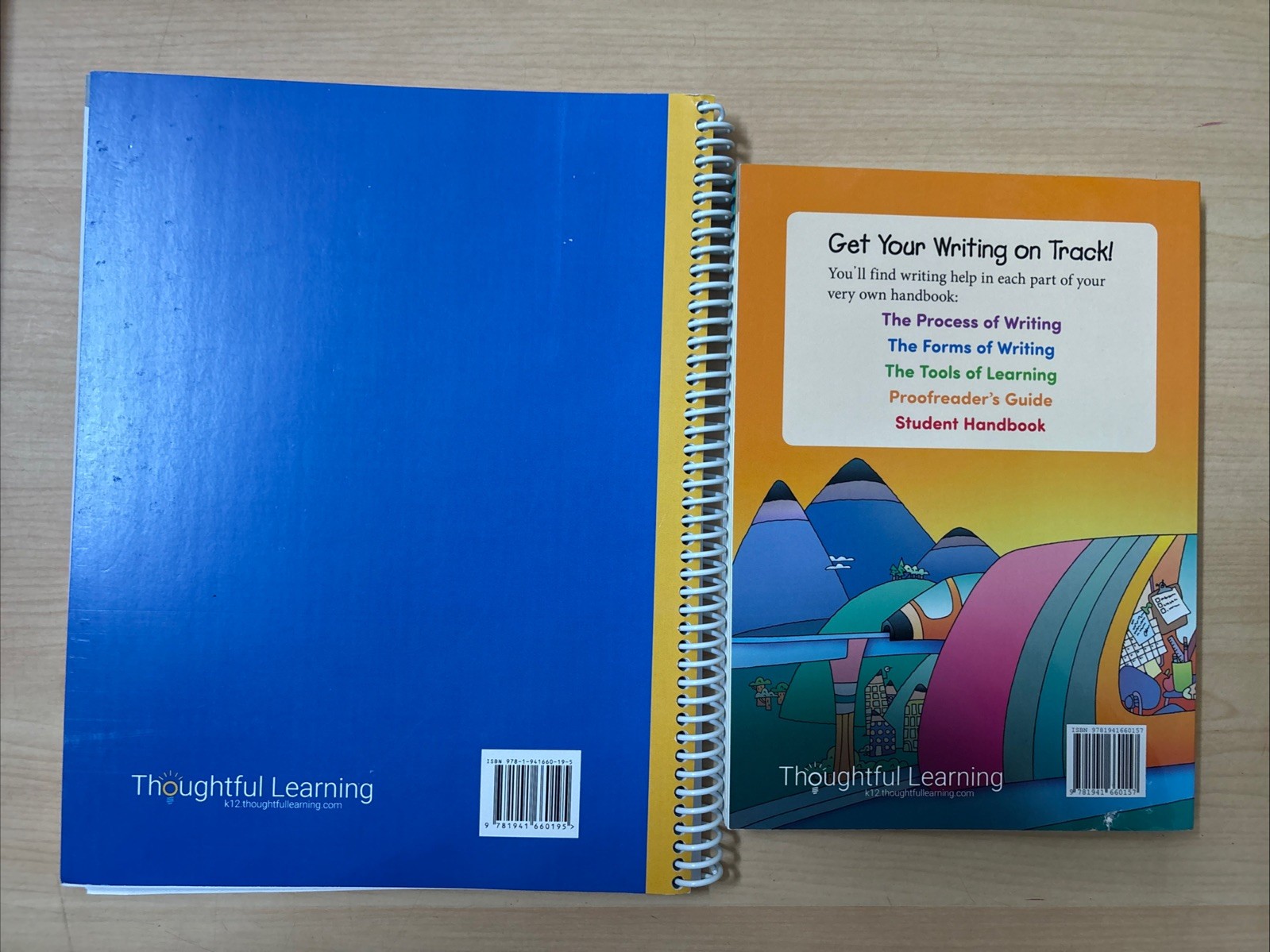 Lot 2 Write on Track Textbook + Skillsbook Teacher’s Edition Very Good 2016