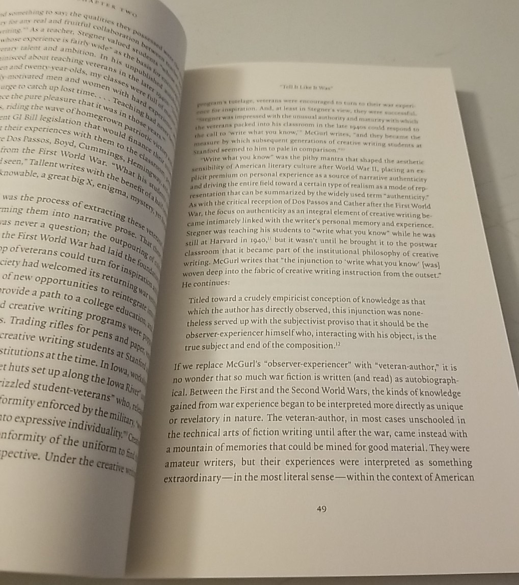 Writing Wars: Authorship and American War Fiction WWI to Present – David Eisler