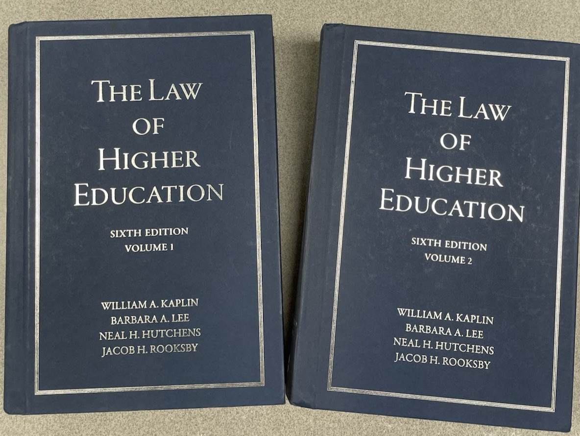Law of Higher Education, 2 Volume Set by Barbara A. Lee, William A. Kaplin…