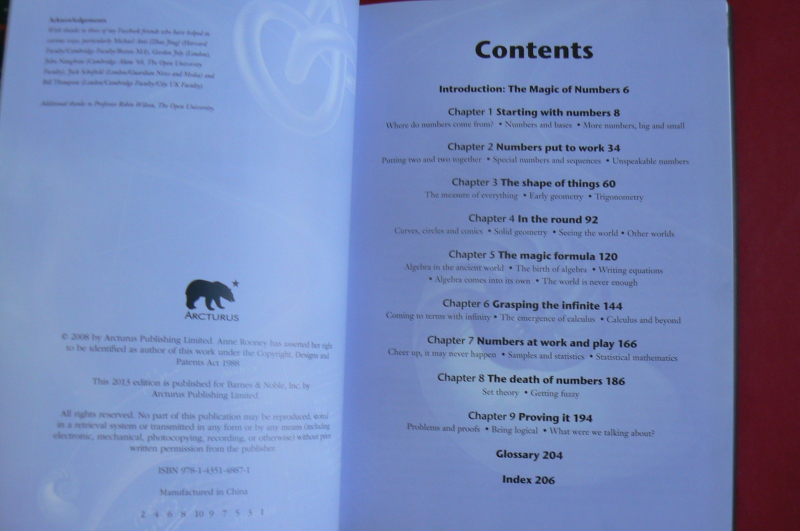 The Story of Mathematics, Anne Rooney, Arcturus HC/DJ NEW 208-pages,Math, GREAT!