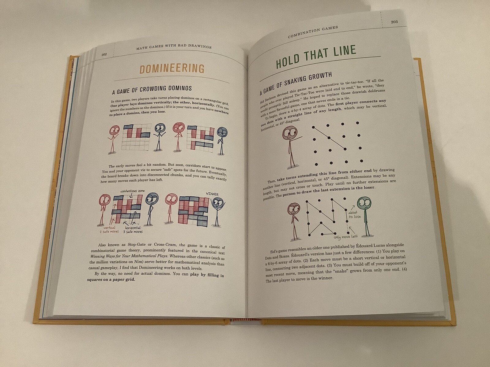 MATH GAMES WITH BAD DRAWINGS: 75 1/4 – HARDCOVER, BY ORLIN BEN – VERY GOOD