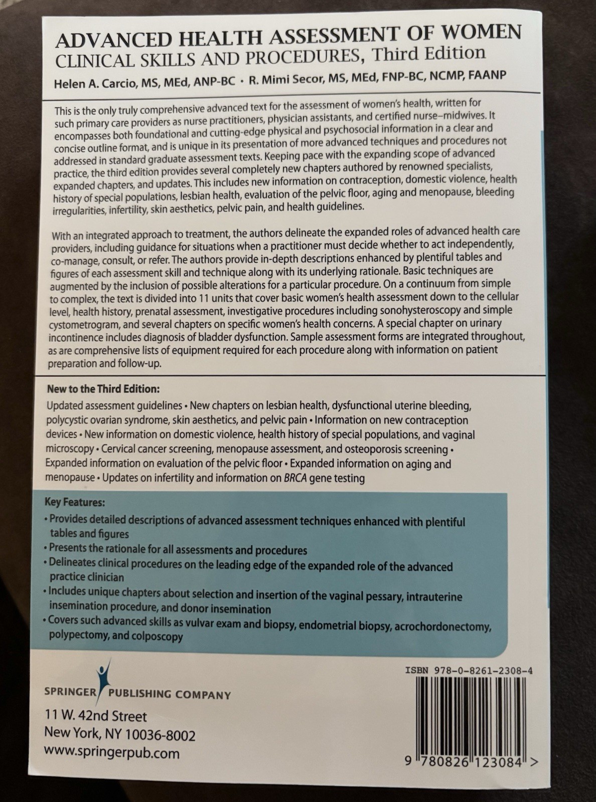 Advanced Health Assessment of Women : Clinical Skills and Procedures NEW!