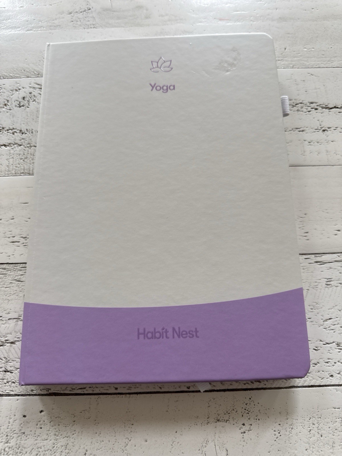 Yoga Transformation Journal Habit Nest Guided Wellness Fitness Journal HC
