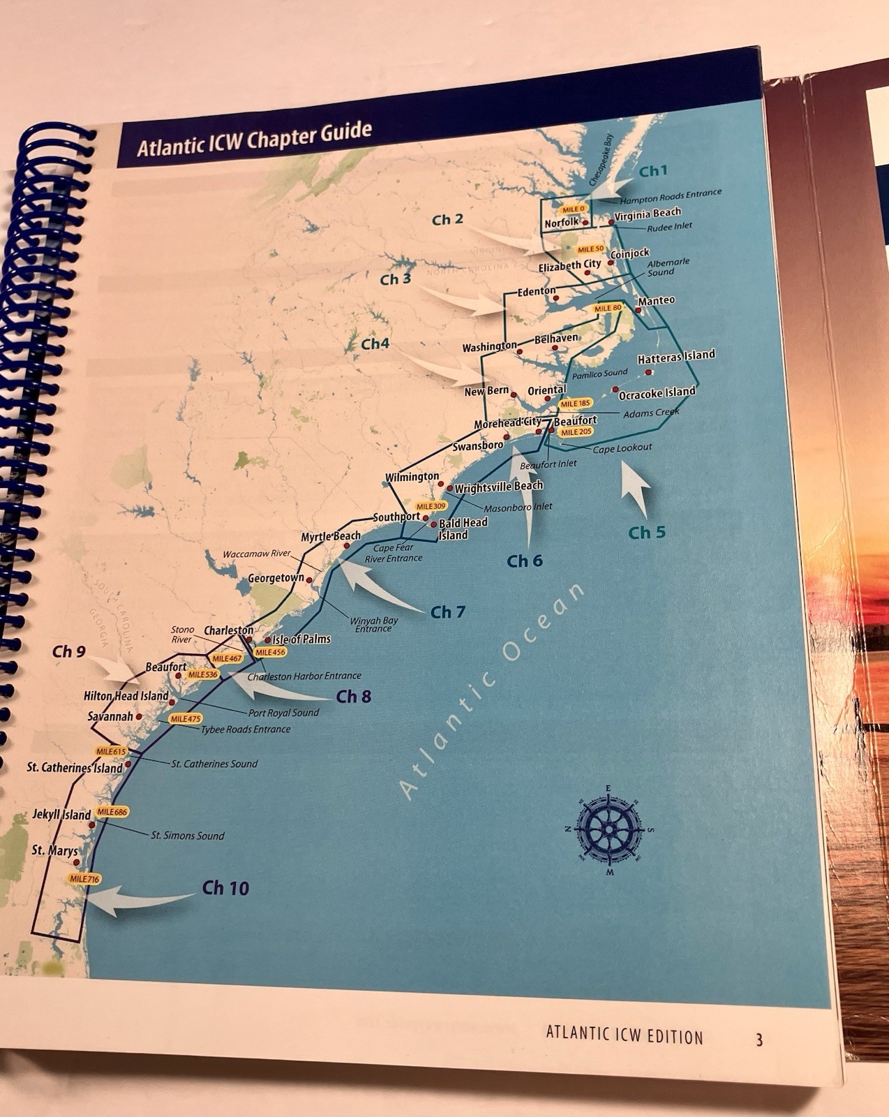 Waterway Guide Atlantic ICW 2023 Marinas & Anchorages Mile by Mile Navigation