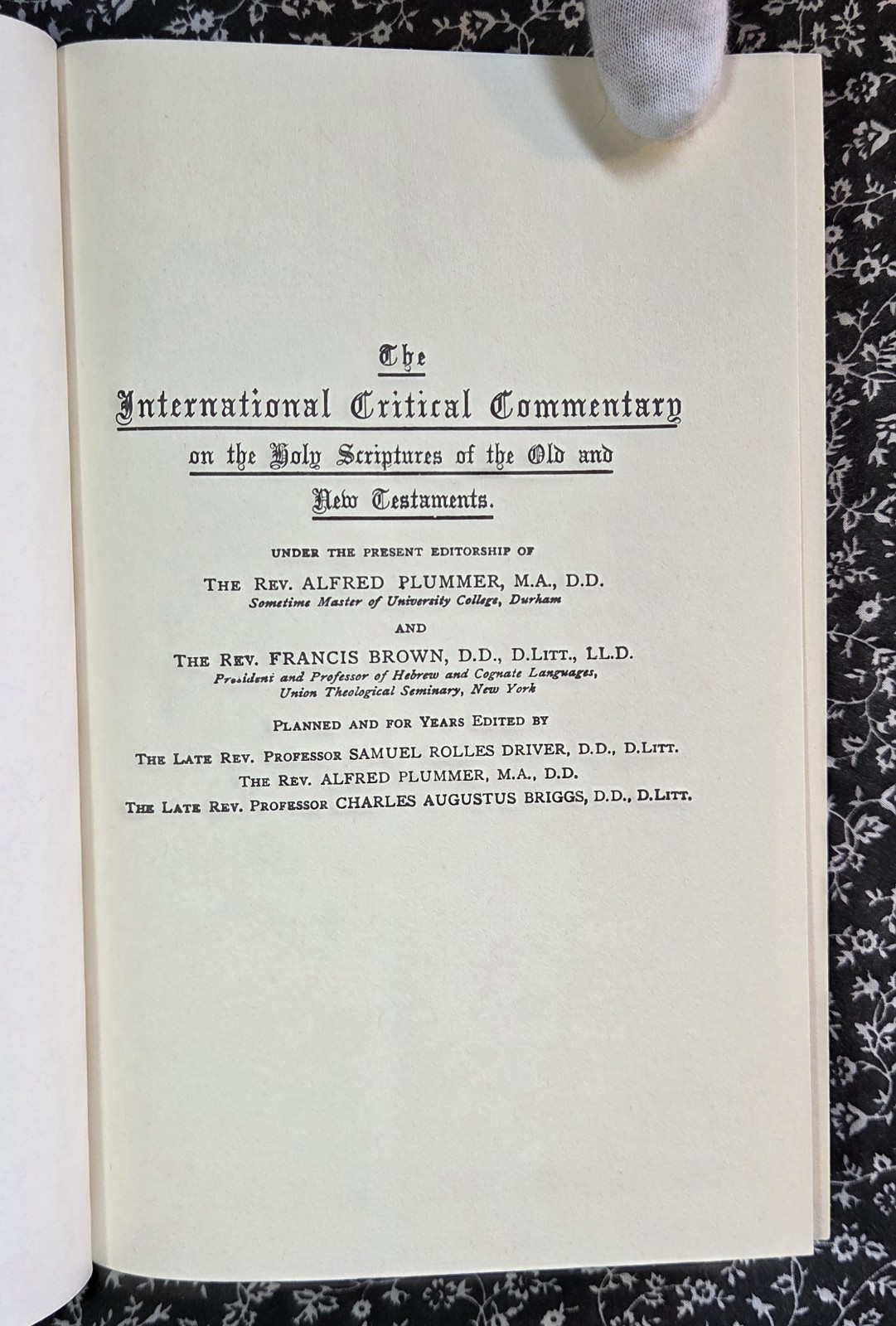 The Book Of St. James, The International Critical Commentary James Ropes 1978 HC