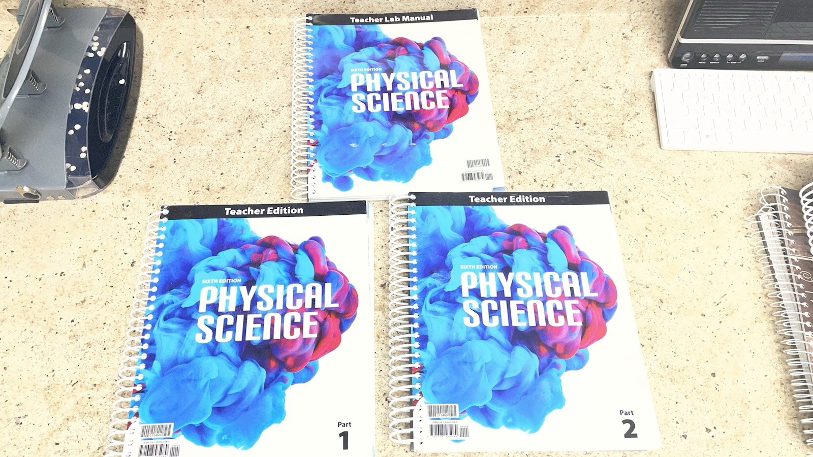BJU Physical Science Teacher’s Edition Including Activity Manual Key (6th Ed)