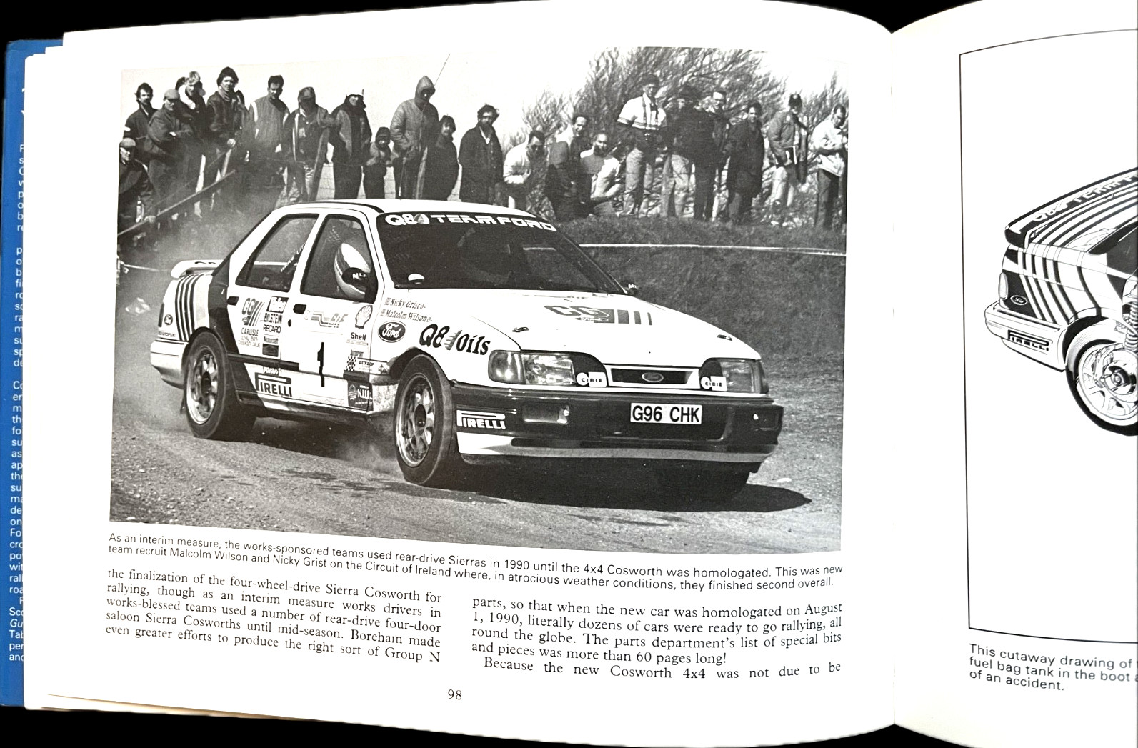 The Sporting Fords Vol. 4 Sierras by Graham Robson Collectors Guide Cosworth RS