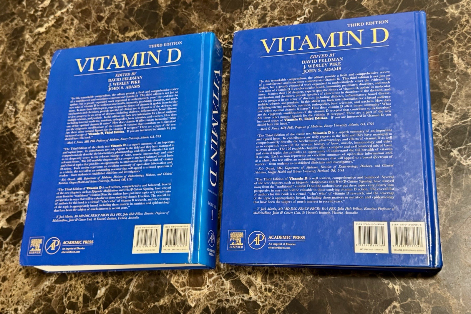 Vitamin D – Third Edition (2 Volume Hardcover Set)