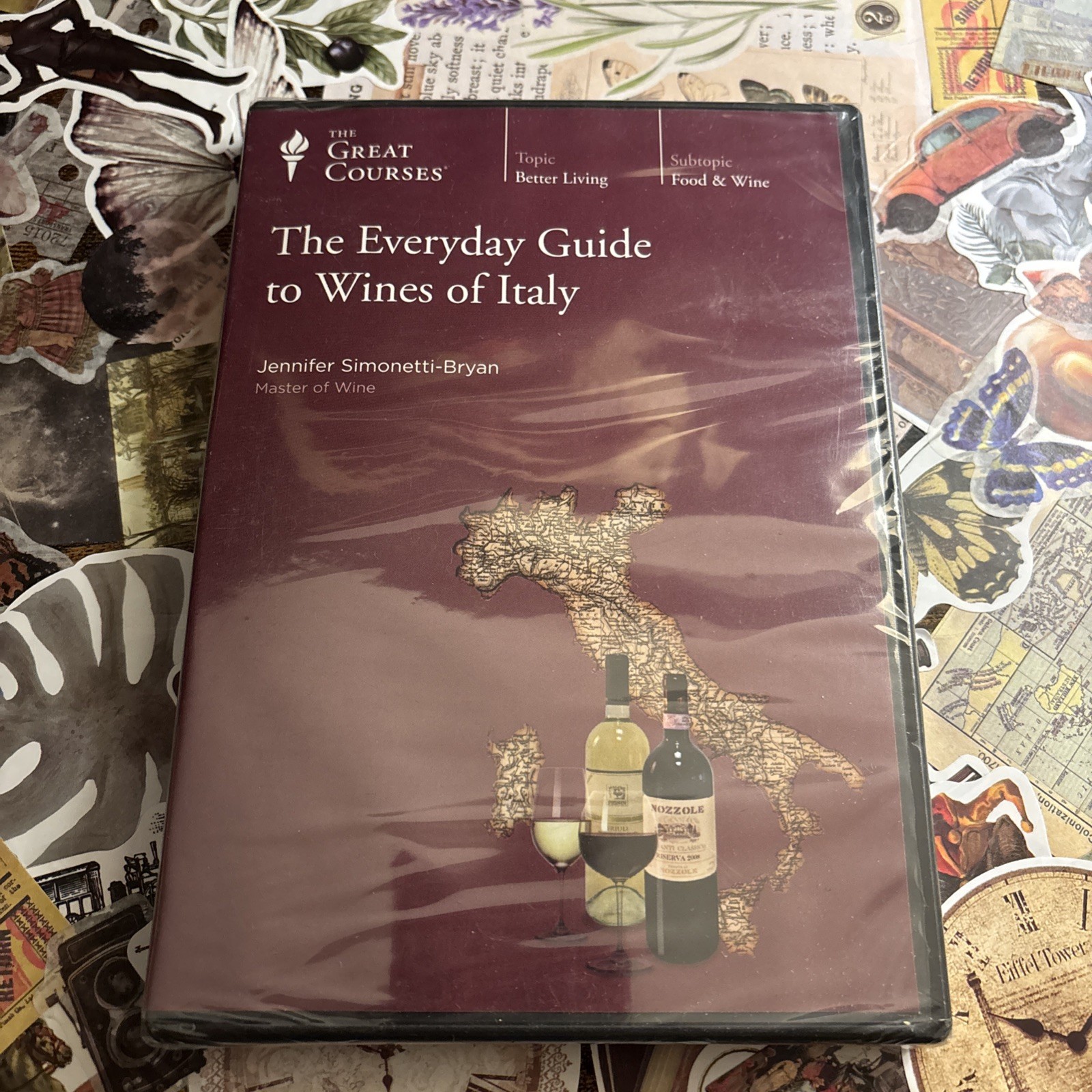 The Everyday Guide to Wines of Italy The Great Courses DVD SEALED