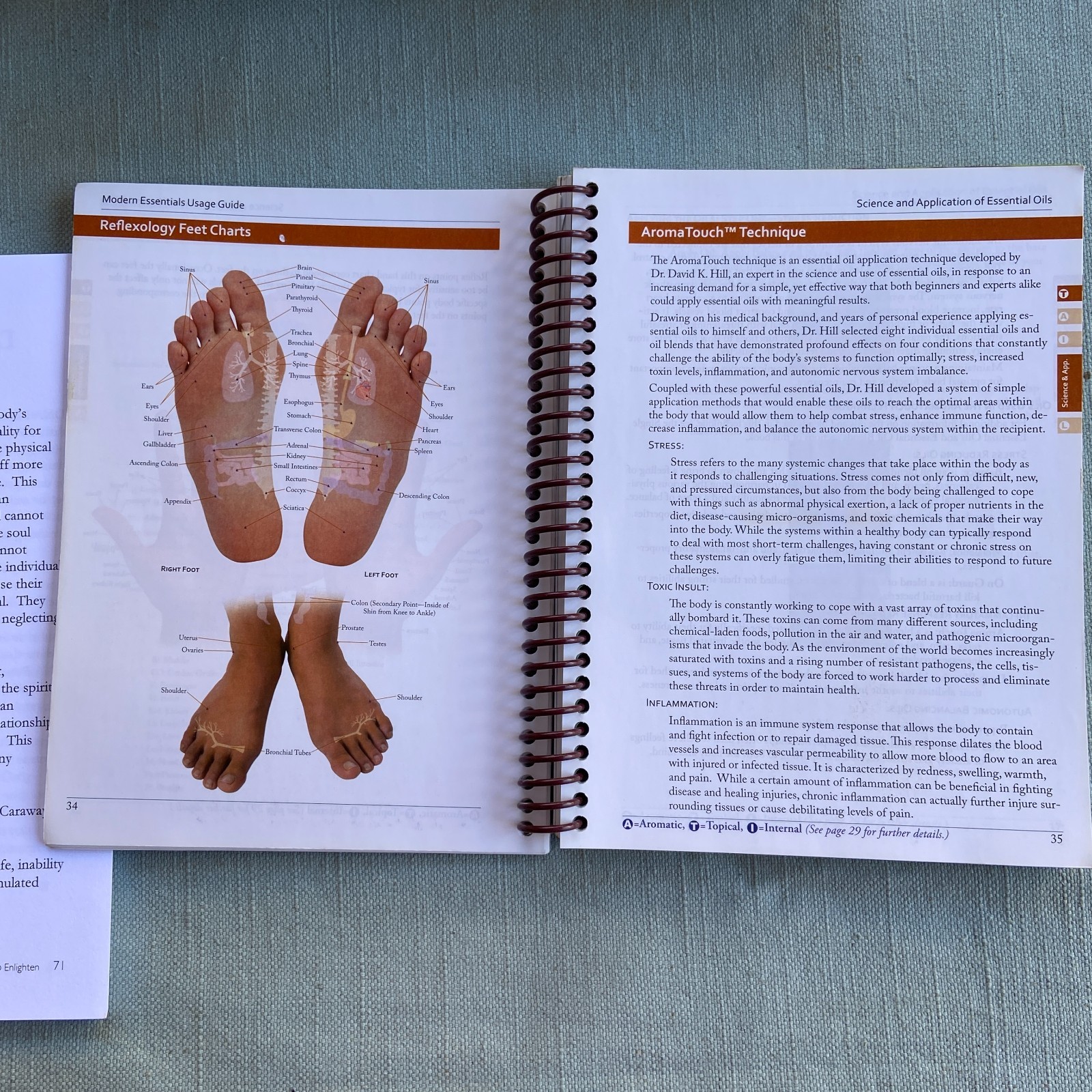 Essential Oils Book Lot Life Science Pocket Reference User Guide Modern Emotions