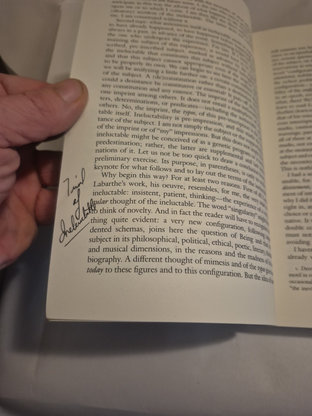 Typography : Mimesis, Philosophy, Politics Philippe Lacoue-Labarthe TPB Theory