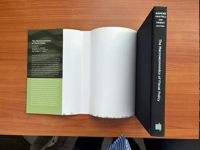 *THE MACROECONOMICS OF FISCAL POLICY* (MIT PRESS) Kopcke HC/DJ/1st/1st BRAND NEW