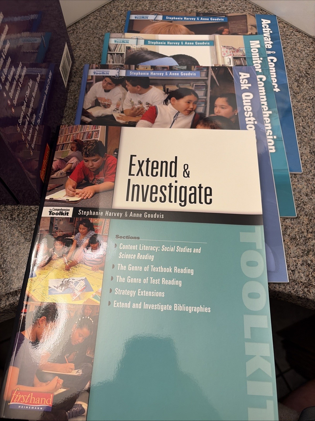 The Comprehension Toolkit: Language & Lessons for Active Literacy by Goudvis