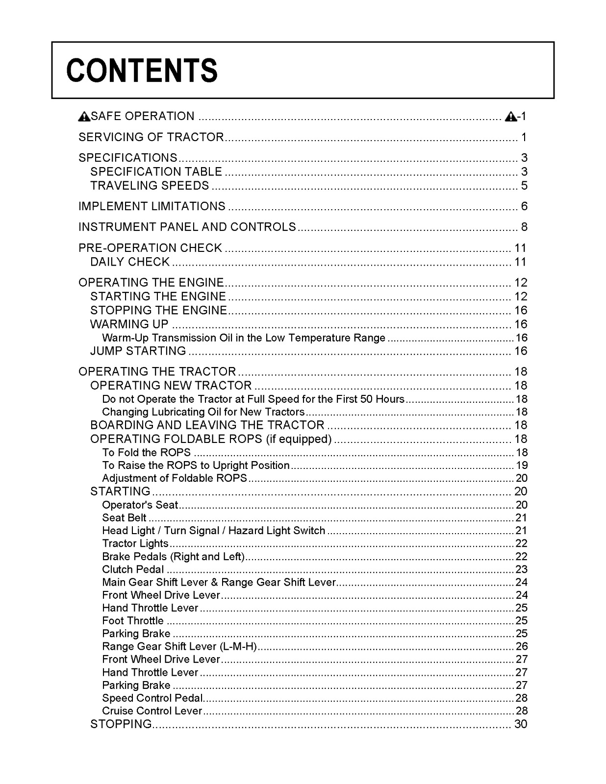 Kubota L2501 Operator’s Manual: 100 Pages & Coil Bound