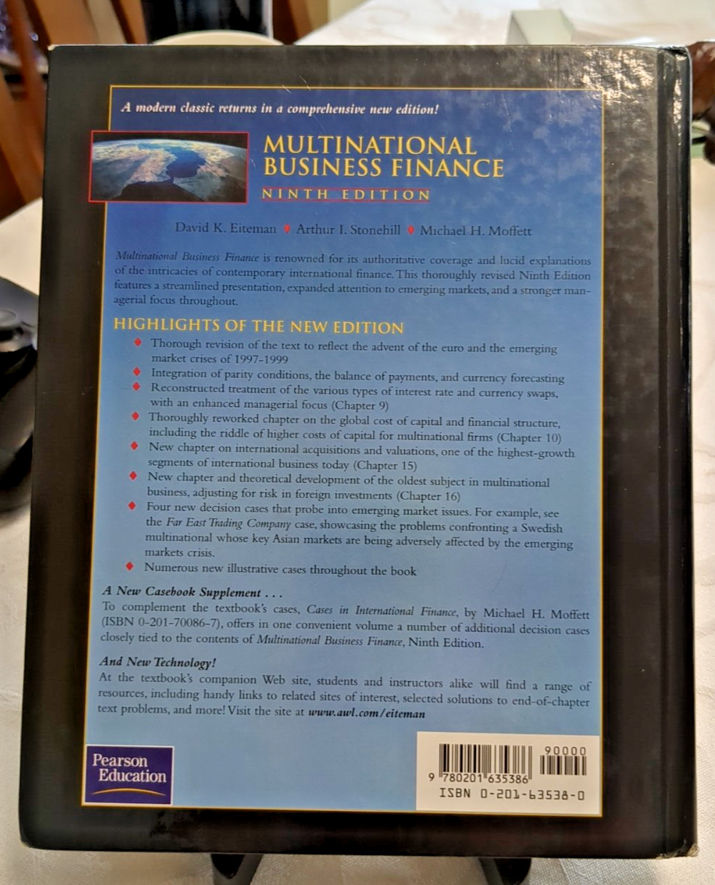 Multinational Business Finance, 9th Edition, Eiteman, Stonehill & Moffett (2000)