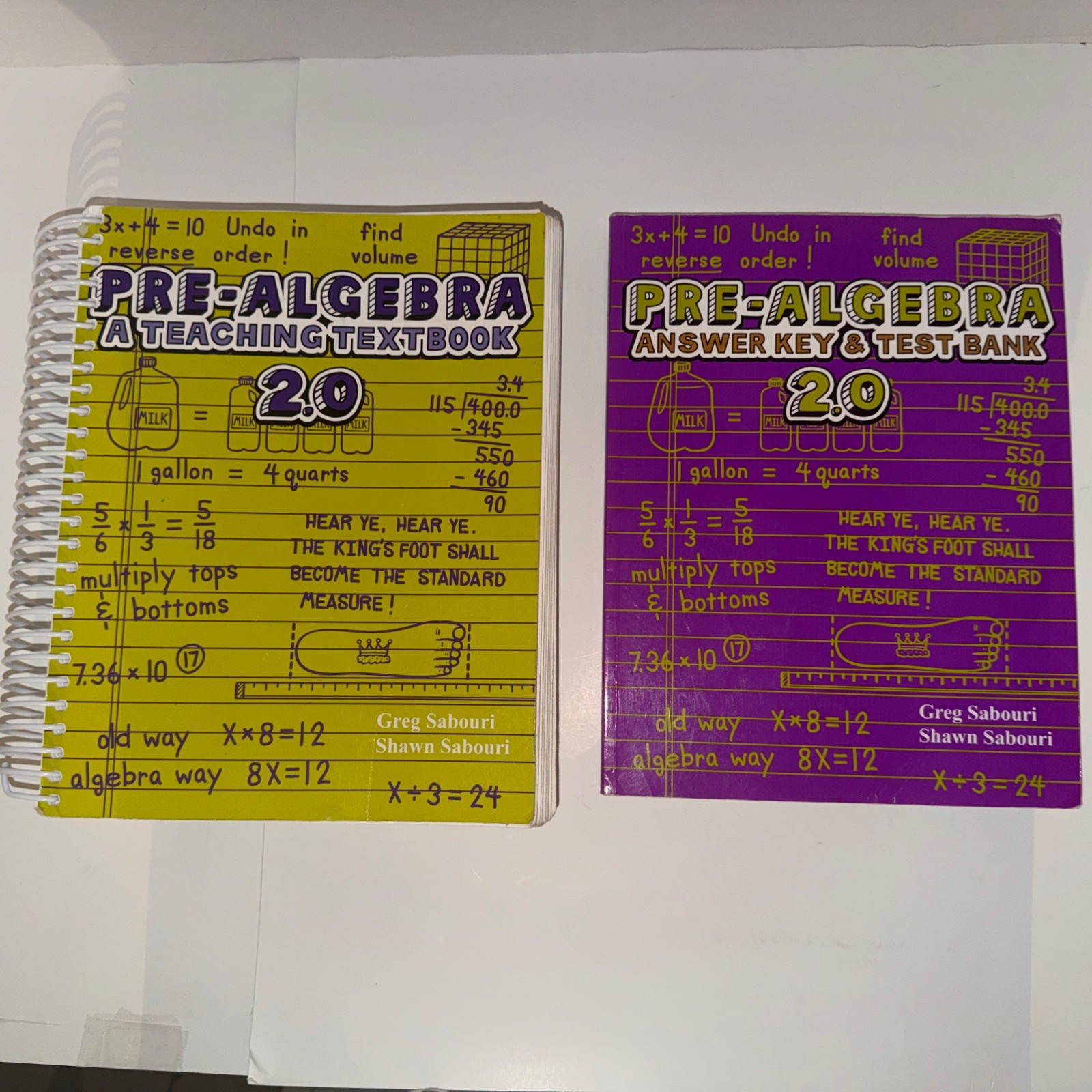 Teaching Textbook: Pre-Algebra Textbook 2.0 & Answer Key/Test Bank