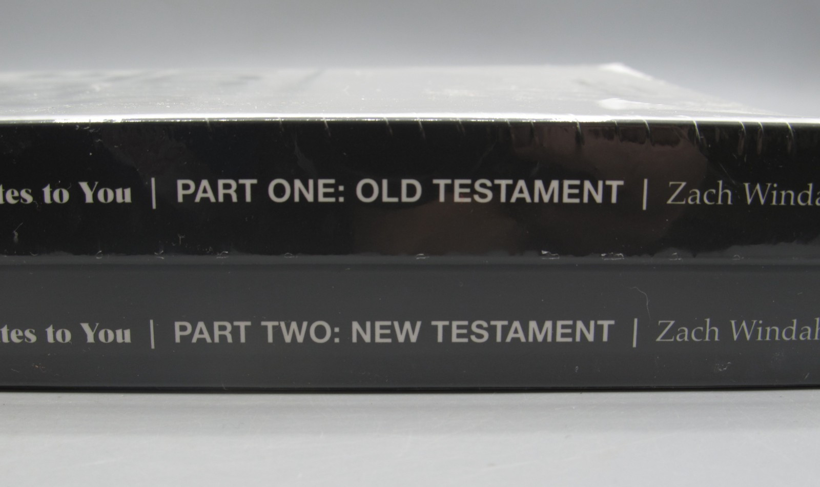 The Bible Study Zach Windahl Part One & Two New & Old Testament Sealed Book Set
