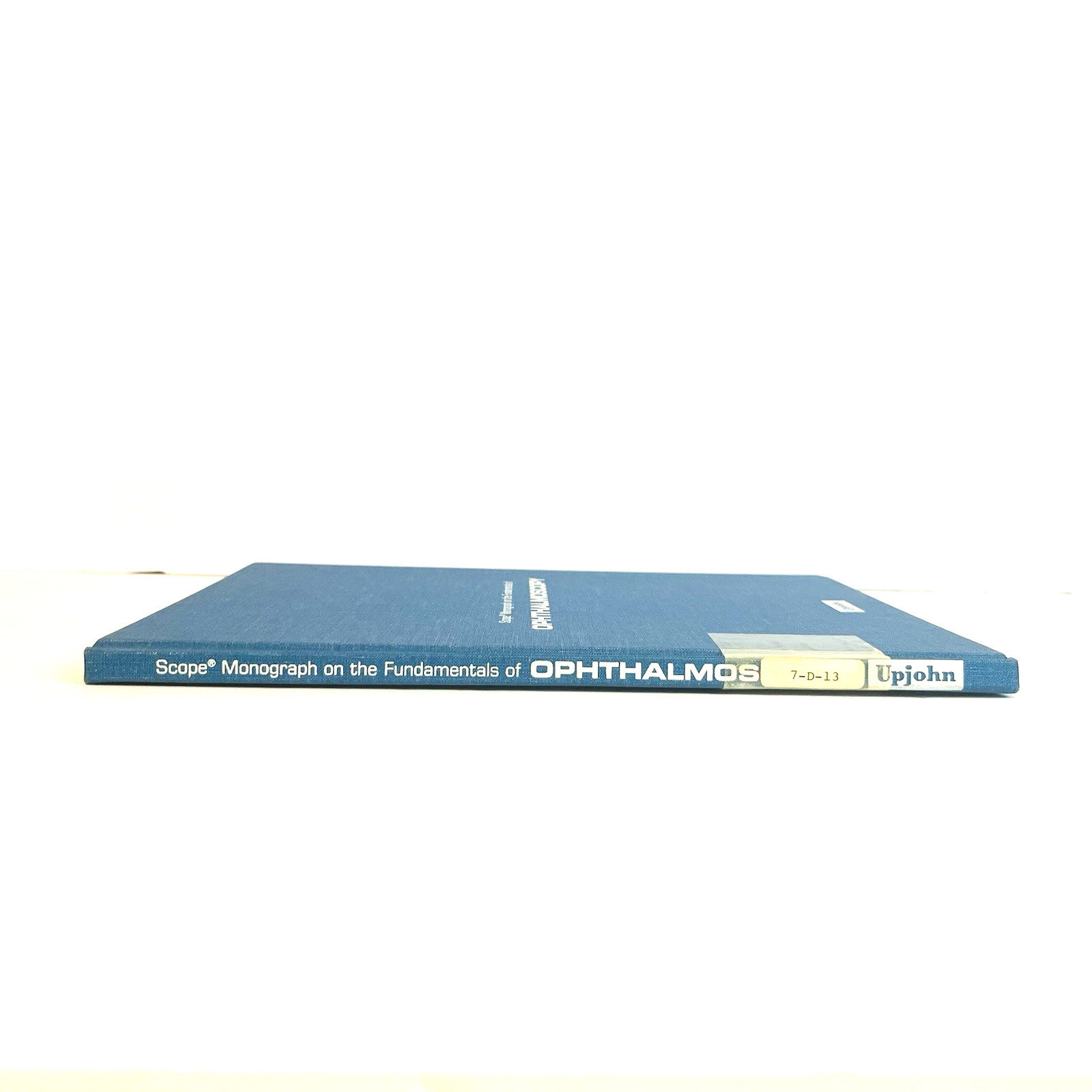 Vintage Monograph on the Fundamentals of Ophthalmoscopy Book Hardcover 1971