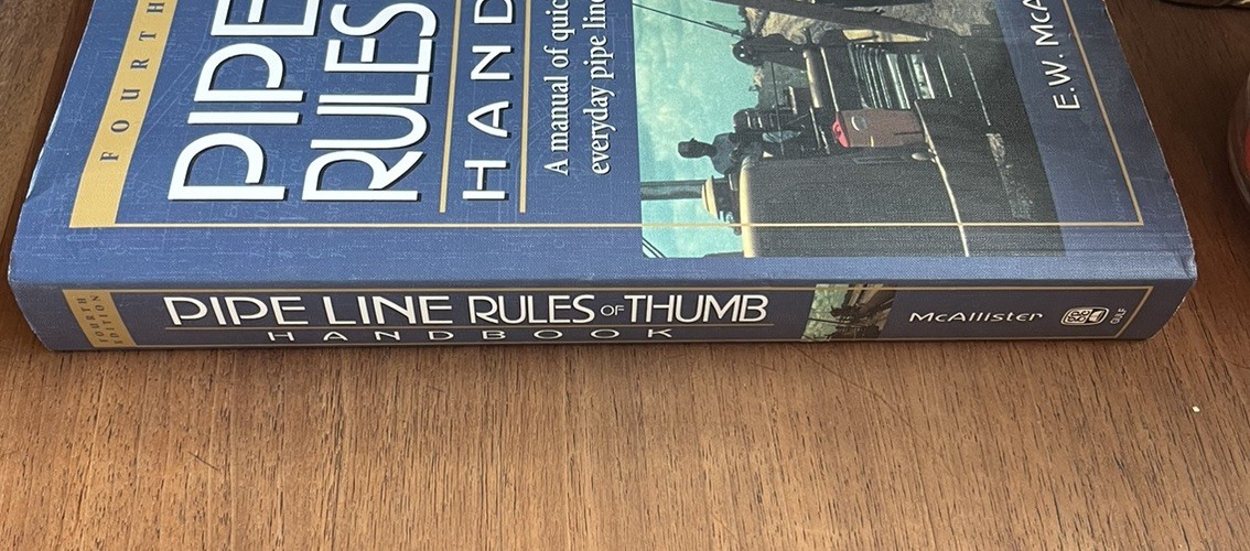 Pipeline Rules of Thumb Handbook Fourth Edition McAllister