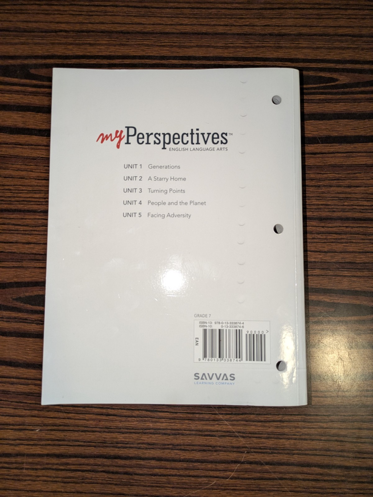 NEW Grade 7 My Perspectives Student Edition 2017 English Language Arts 500+Pages