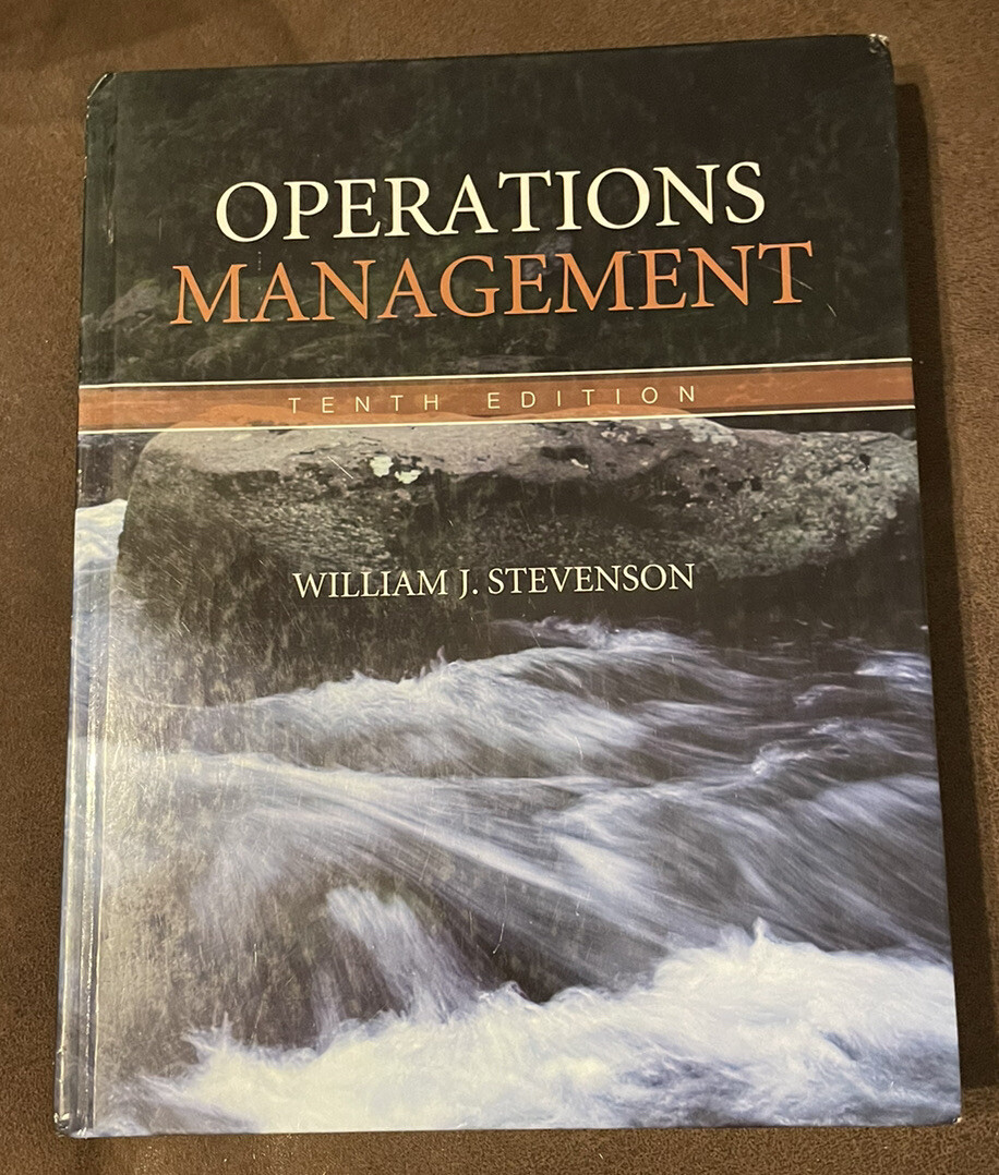 Operations Management by William J. Stevenson (2008, Hardcover)