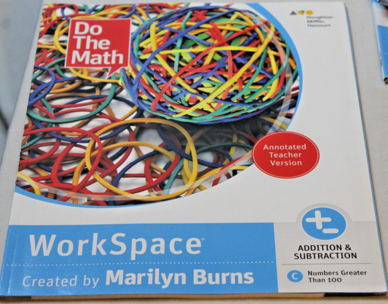 HMH Do the Math Level C Addition & Subtraction Teacher & Student Book Set