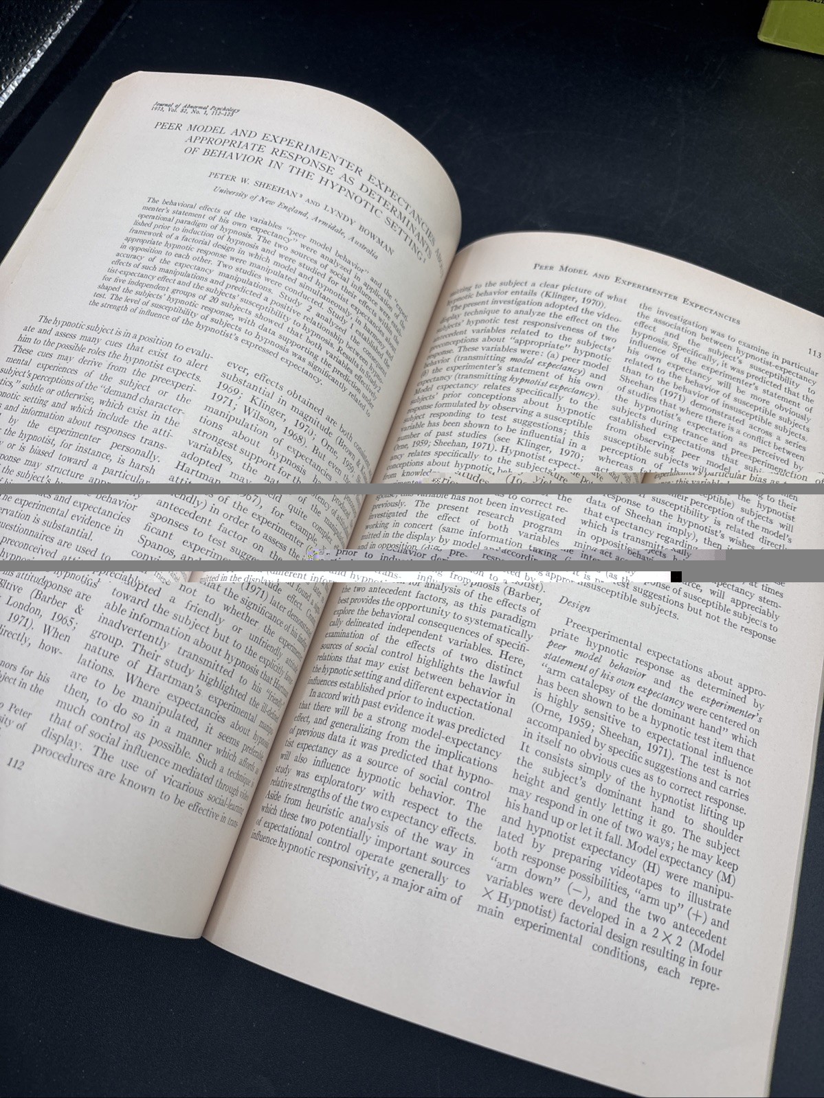 1973 Journal Of Abnormal Psychology Vol 82 1-2-3 APA Behavior Drug Treatment