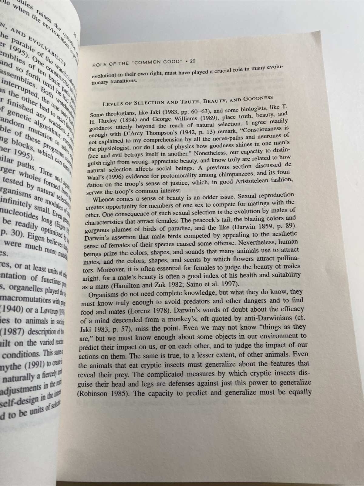 LEVELS OF SELECTION IN EVOLUTION By Laurent Keller – SC ab8