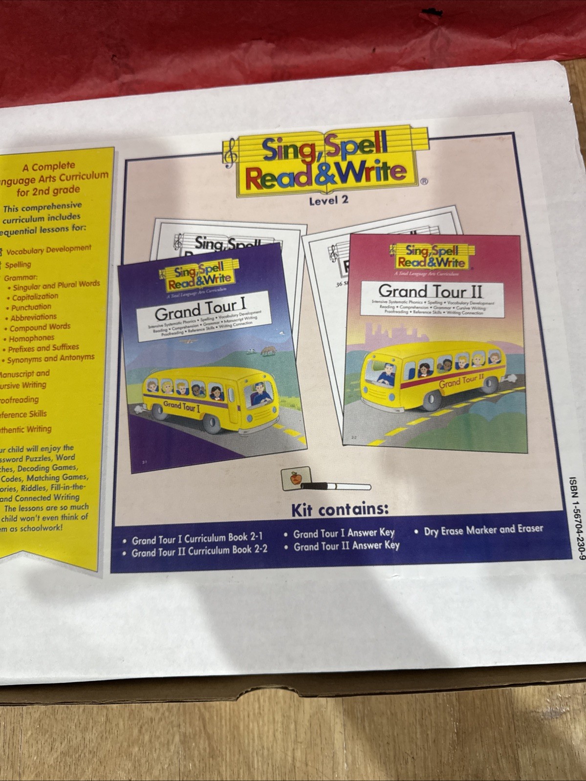 Nearly Complete Sing Spell Read & Write Level 1 & Kindergarten Kit 2nd Ed NO CD