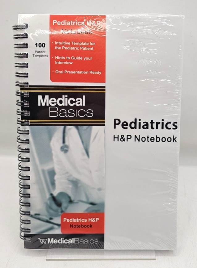 H&P Notebook Medical Basics Lot Of 5 Surgery ICU Pediatrics OBGYN Templates