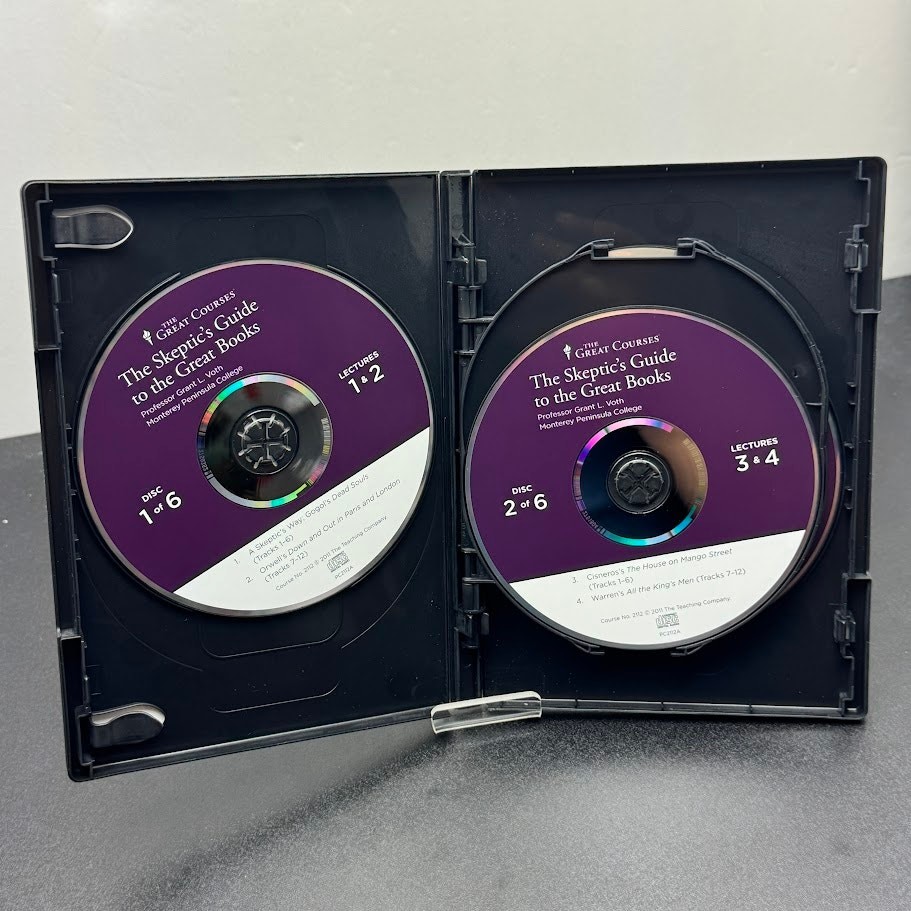 The Great Courses: The Skeptic’s Guide to the Great Books DVD Grant L. Voth