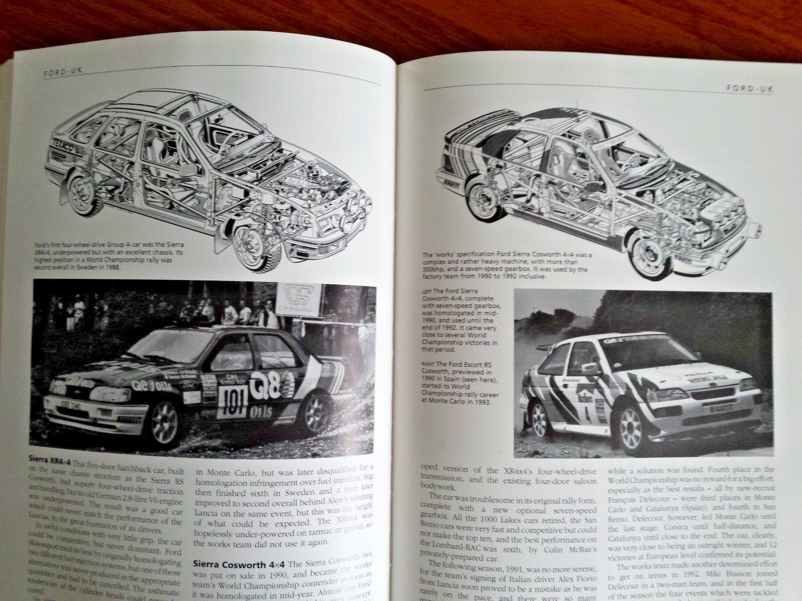 A-Z of Works Rally Cars by Graham Robson (1994, Hardcover) vt