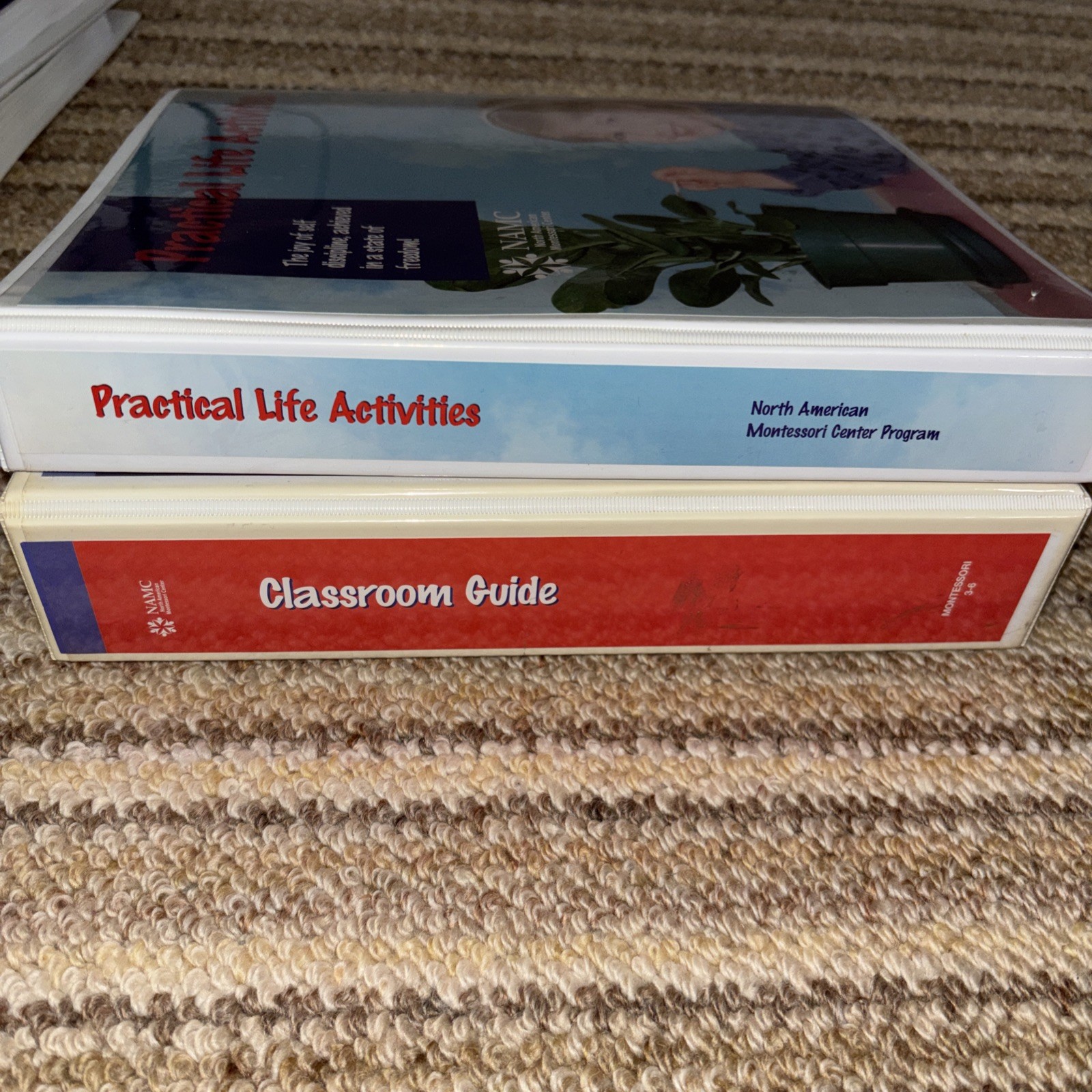 NAMC N American Montessori Early Childhood Curriculum 3-6 ,Set Of 6 Manuals