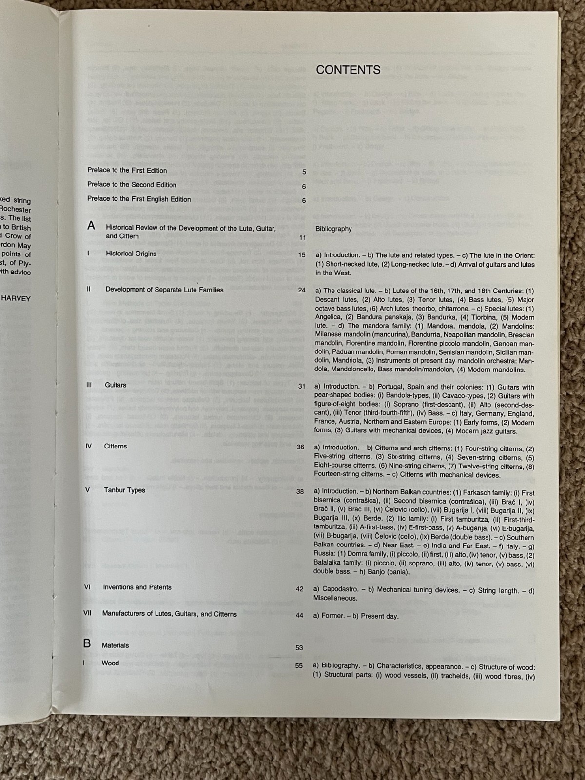 Manual of Guitar Technology Hard Cover, First English Edition, Franz Jahnel 1981