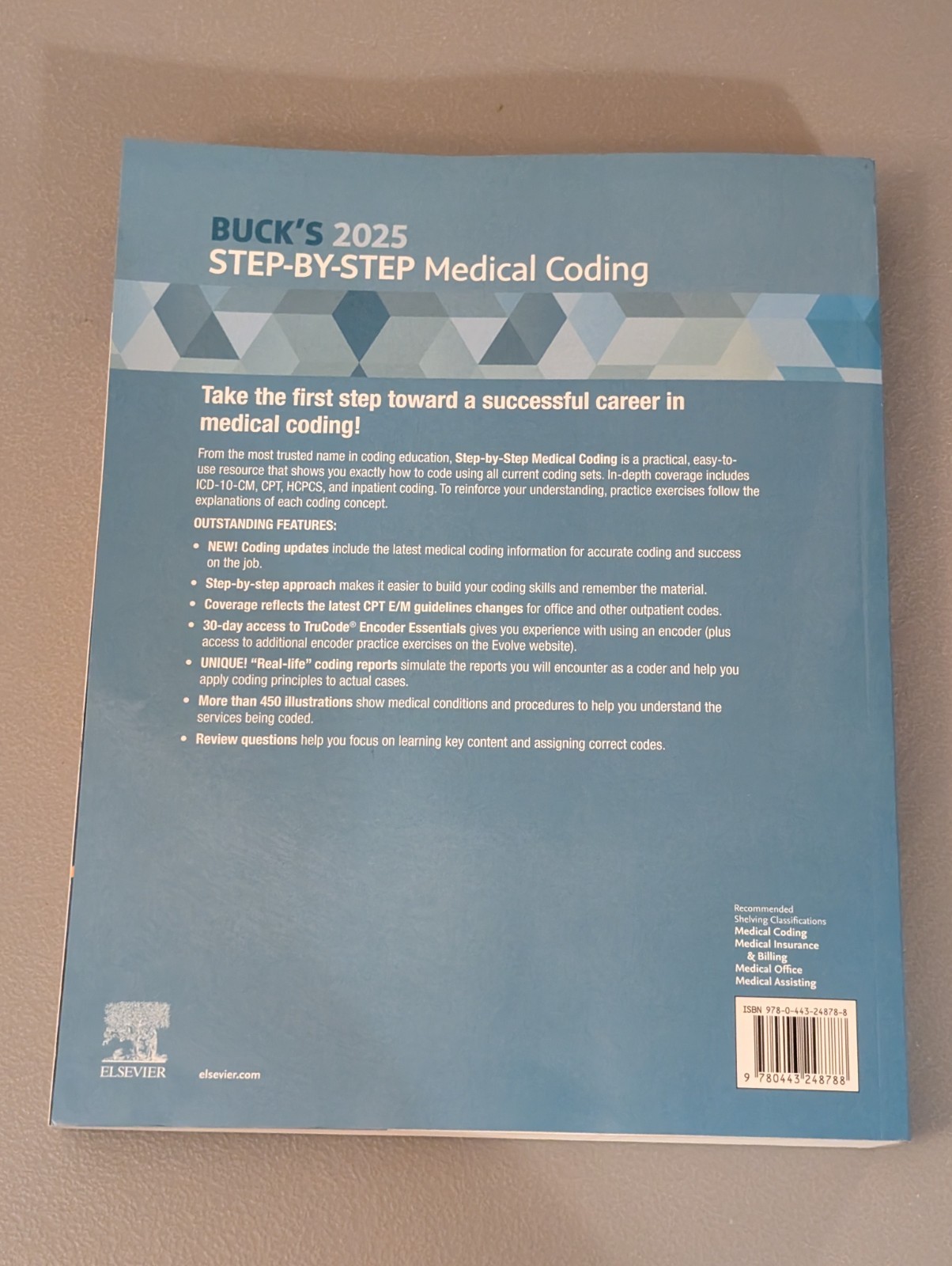 Buck’s Step-By-Step Medical Coding – 2025 Edition – Elsevier