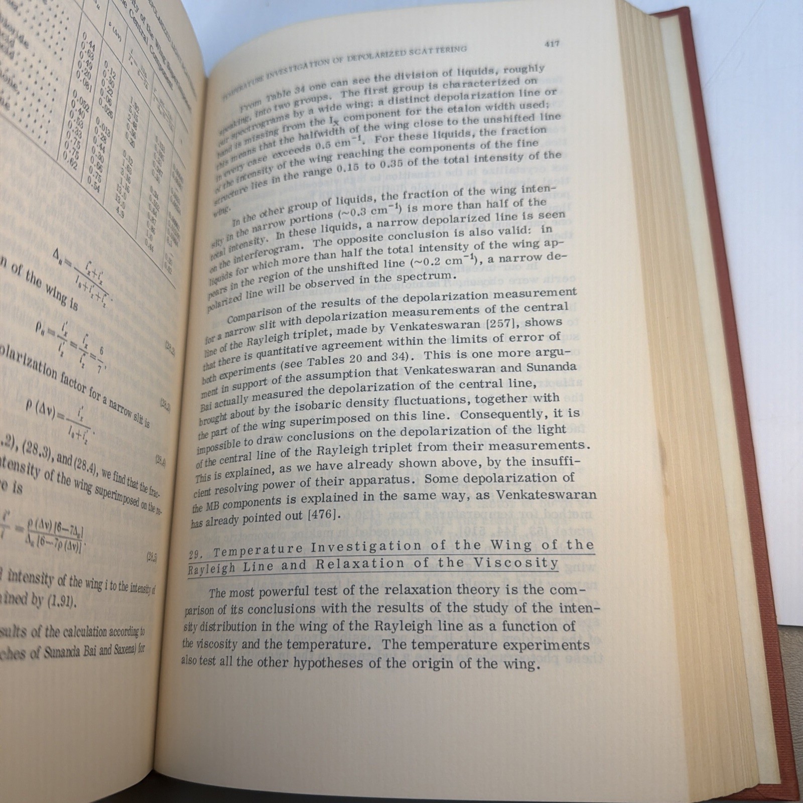 Molecular Scattering of Light Fabelinskii 1968 HC Plenum Press Optics (AZ24)
