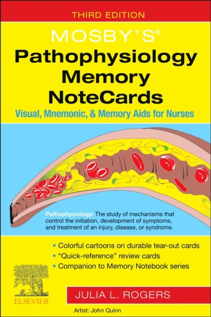 MosbysÂ Pathophysiology Memory NoteCards by Julia Rogers SPIRAL-BOUND