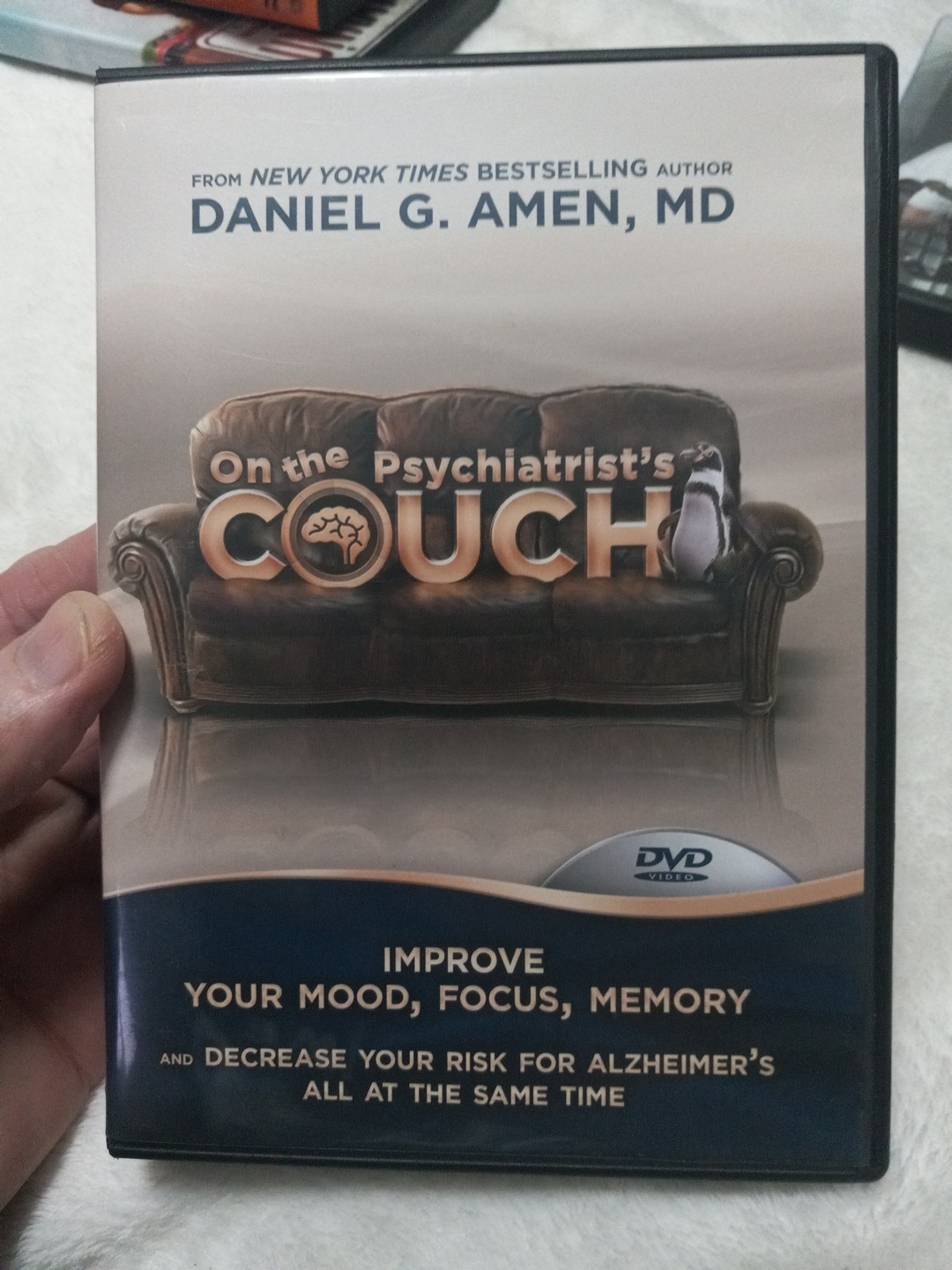 On the Psychiatrist’s Couch by Daniel G Amen DVD PBS TV show mental health B22