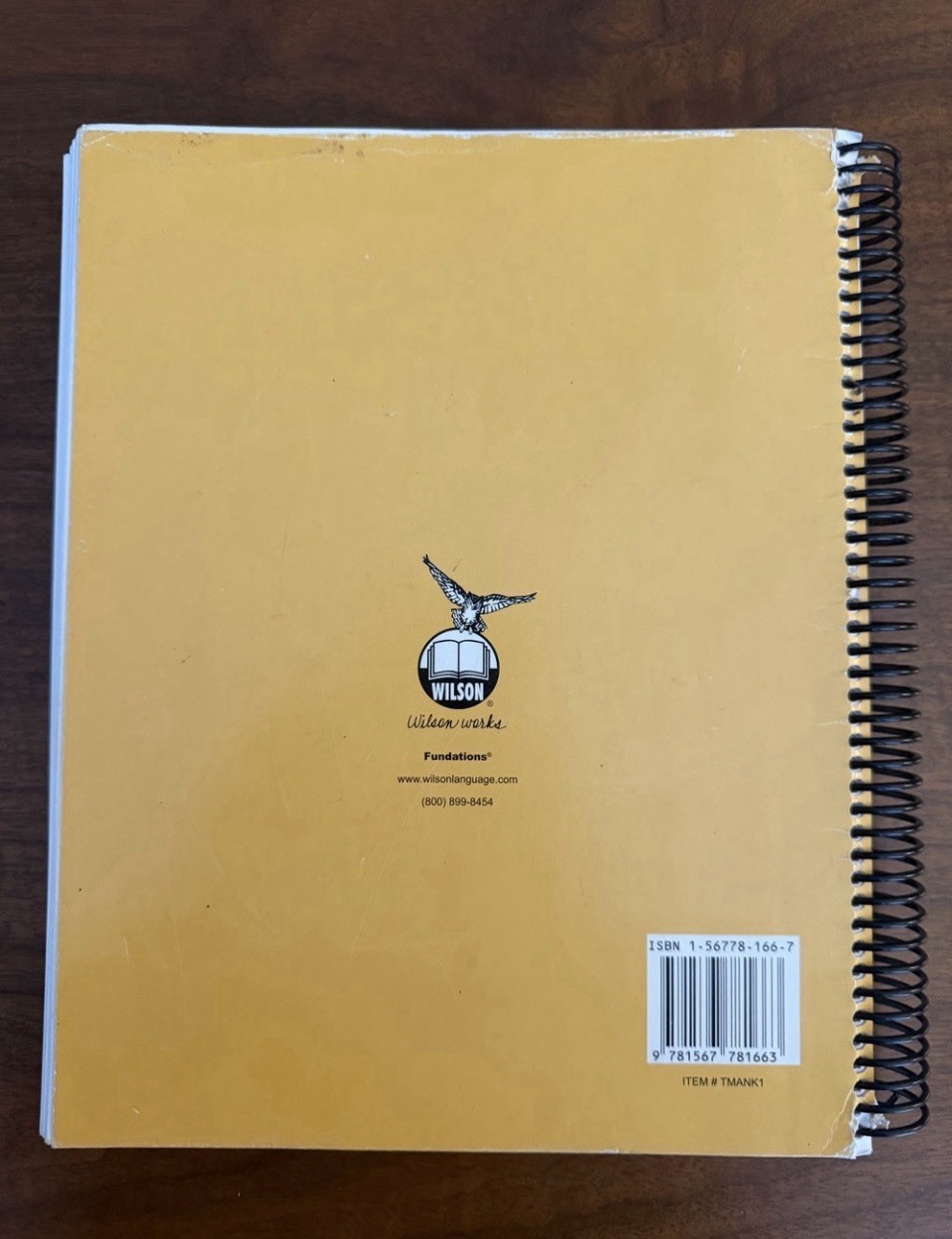Fundations Teacher’s Manual K-1, by Barbara A. Wilson 2006 Spiral Book NEW
