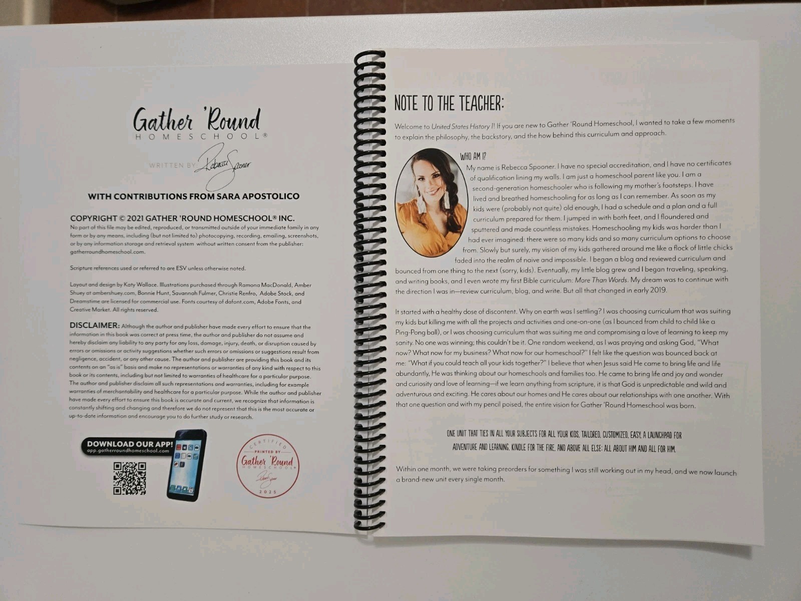 Gather Round Homeschool – US History 1 – A New World – Teacher’s Guide