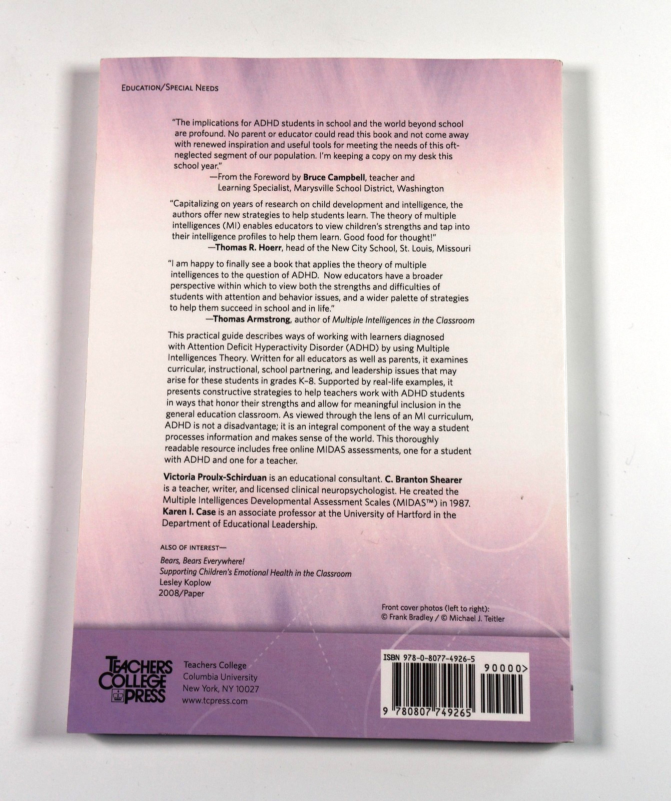 Mindful Education for ADHD Students Proulx-Schirduan Shearer Case 2009 Teaching