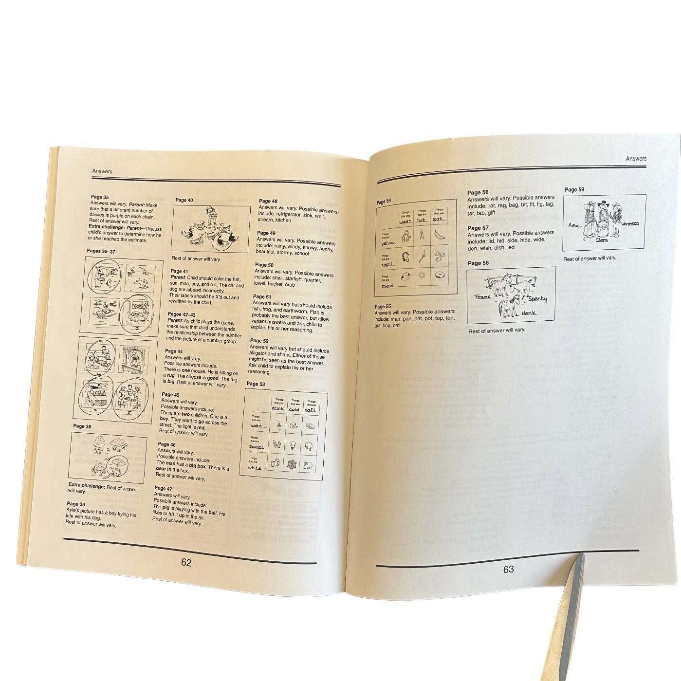 Puzzles & Games Teach Reading Math Ages 4-6 Teacher Workbook Resource Talented