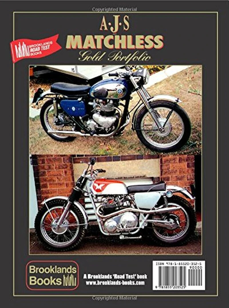 AJS & Matchless 1945-1966 Gold Portfolio: Road Test Book