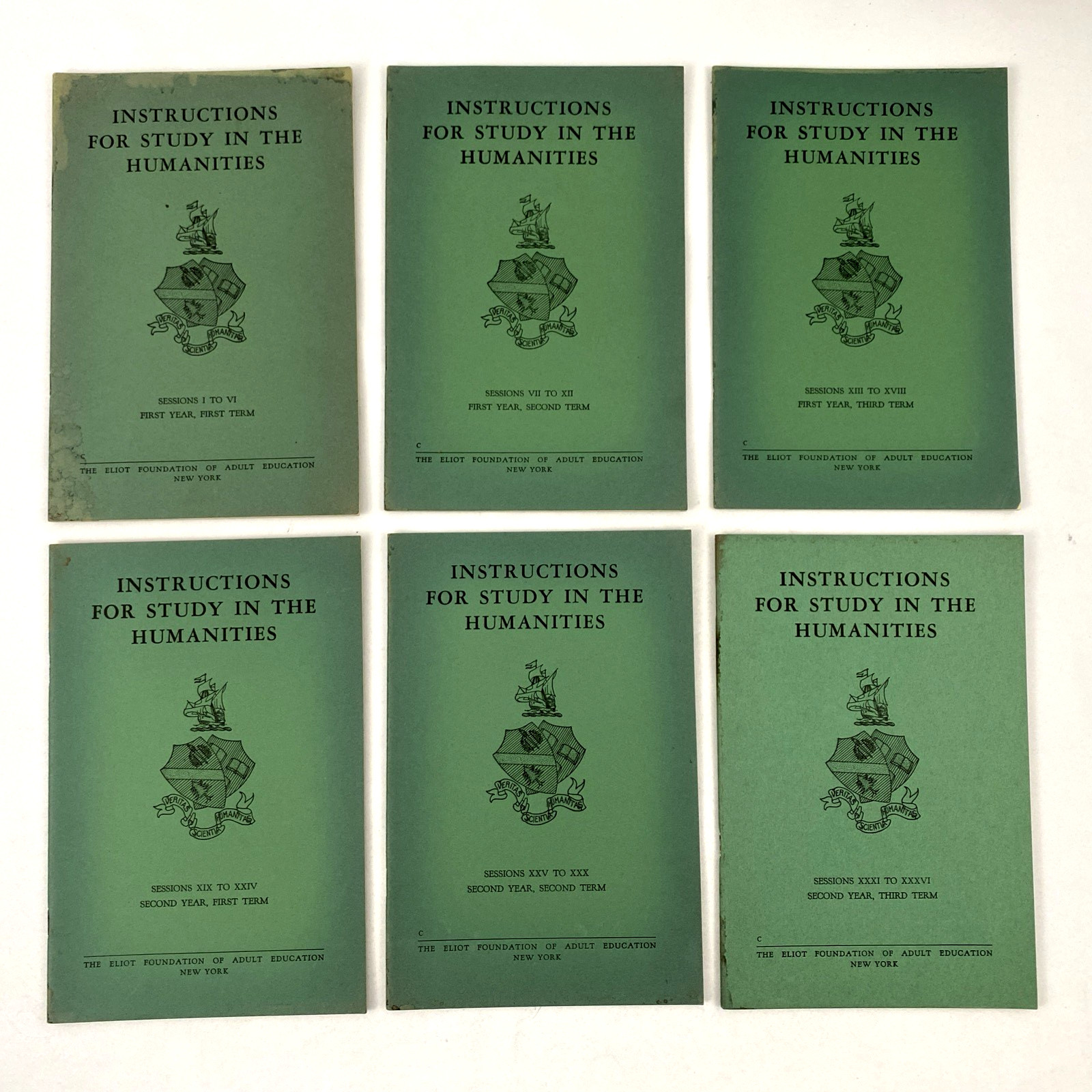 Vintage Humanities Study Set 18 Booklets Syllabus Classroom Discourses Education