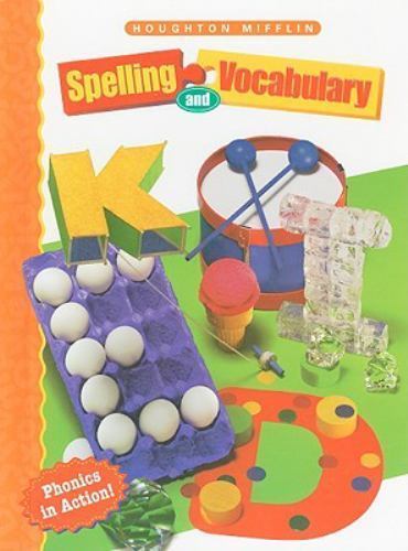 Houghton Mifflin Spelling: Hardcover Student Edition Level 2 1998