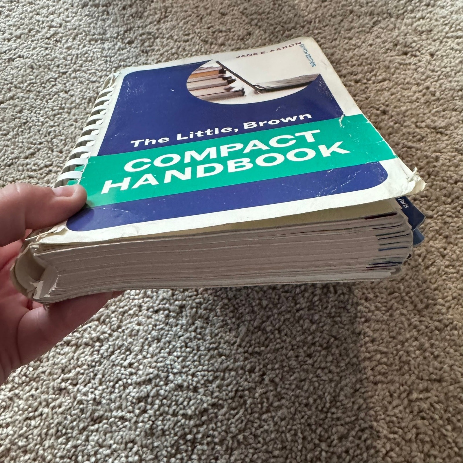 Pearson The Little, Brown Compact Handbook by Jane E. Aaron Writing 8th Edition