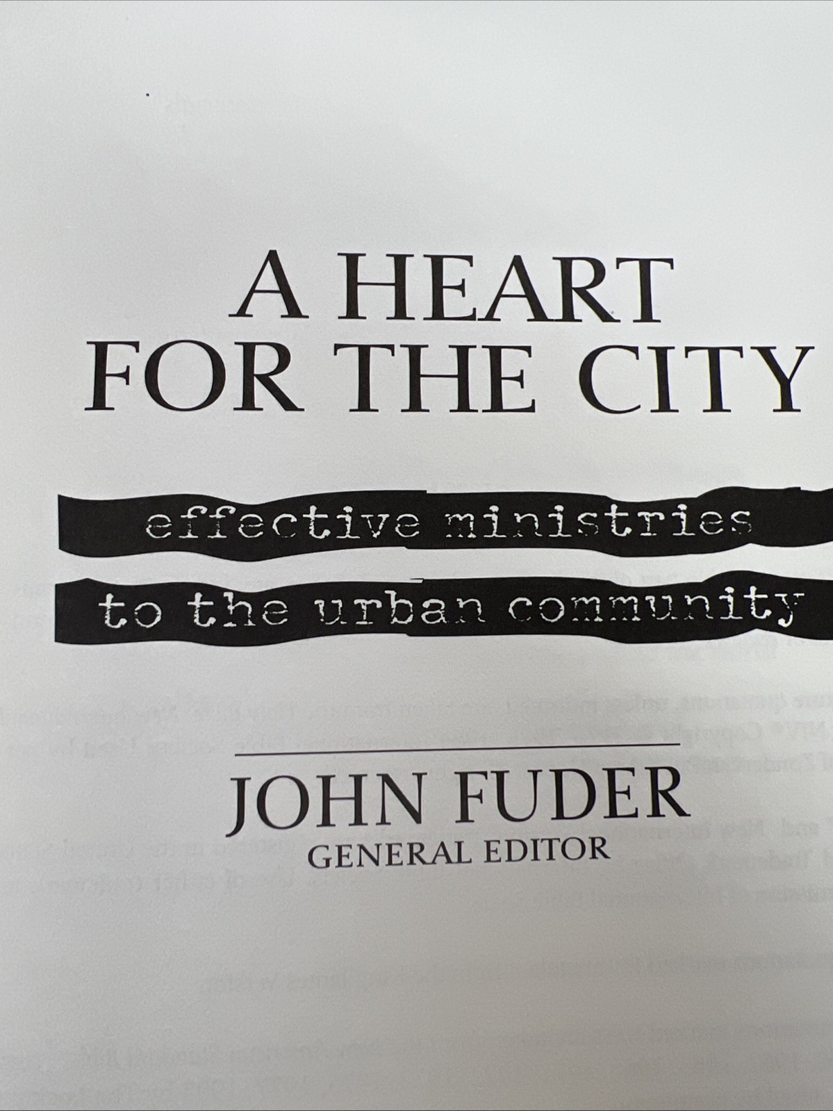 9 Vol Lot | Urban City Ministry And Churches | Mission And Church Leadership
