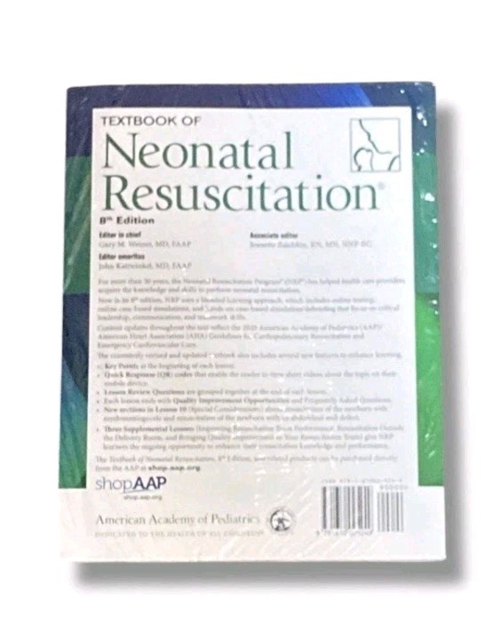 Nrp Ser.: Textbook of Neonatal Resuscitation by American Heart Association…